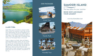 Paket Wisata Medan & Paket Tour Medan Danau Toba Murah